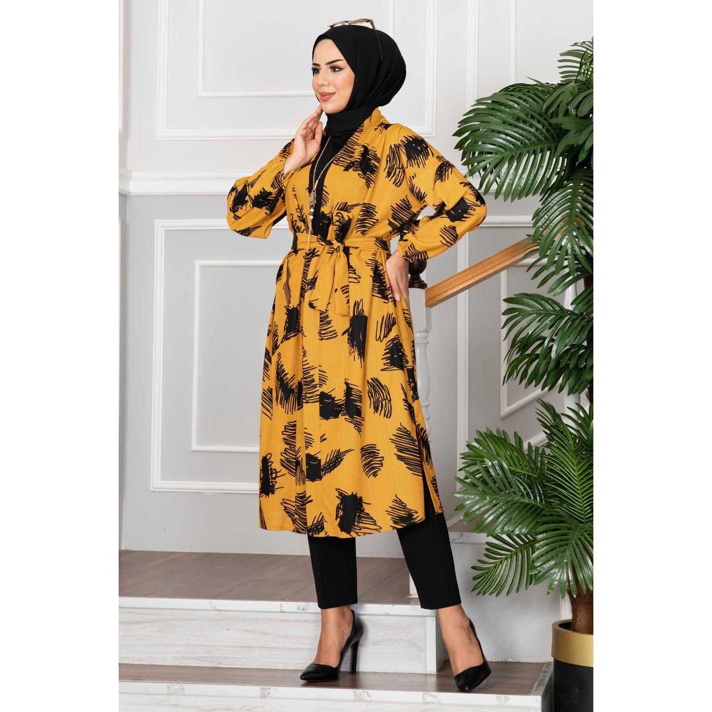 Kimono Long Paleo Dress - Turkey