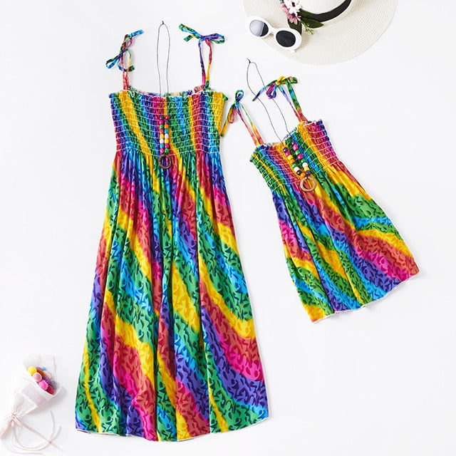 Summer Mommy's Daughter Dress Set