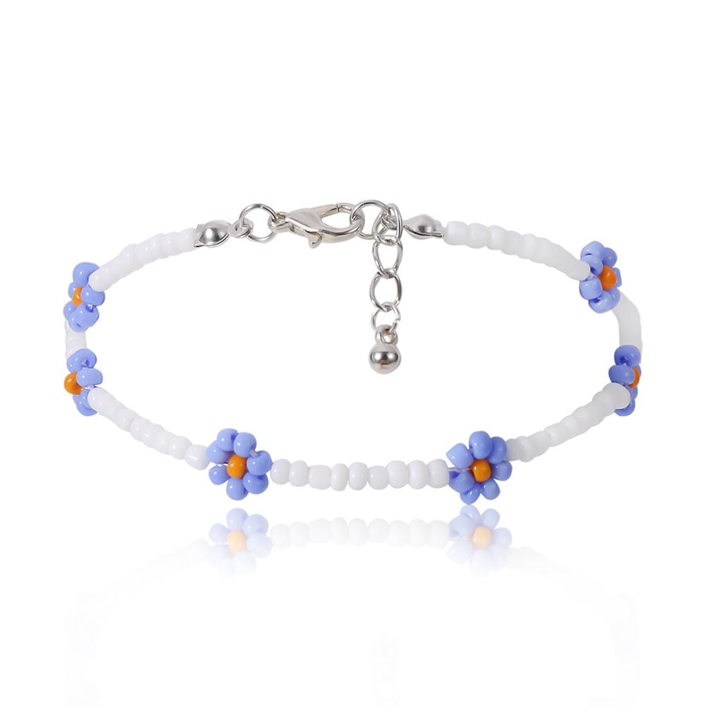 Sina Flower Anklet