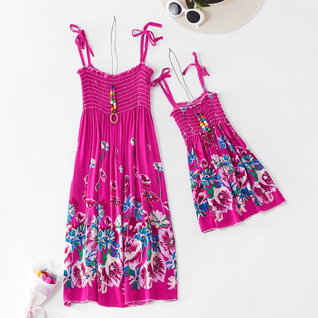 Summer Mommy's Daughter Dress Set