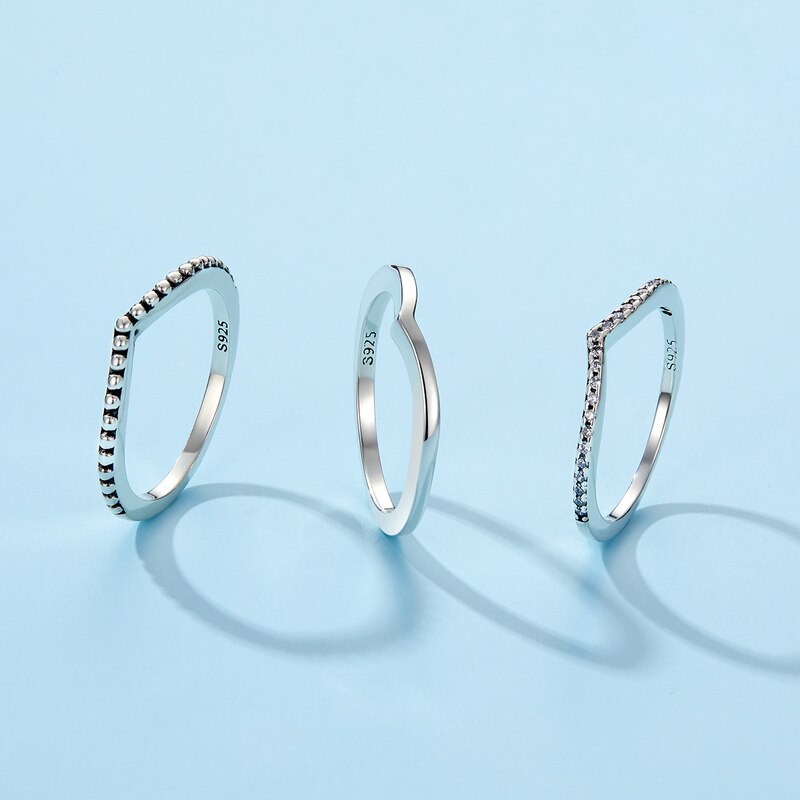 Shimmering Wish Stackable Ring