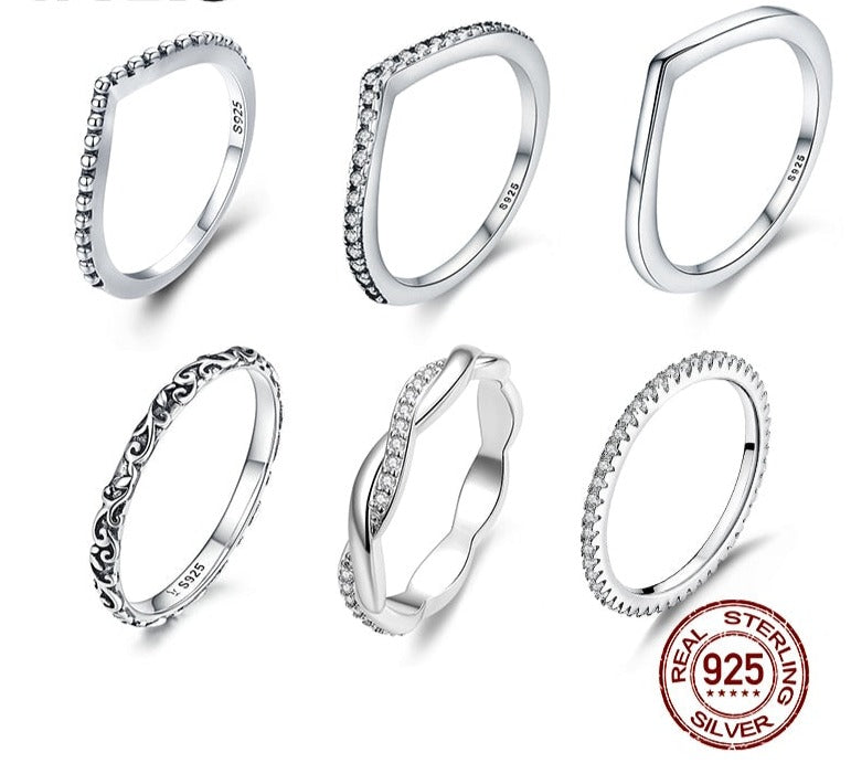 Shimmering Wish Stackable Ring