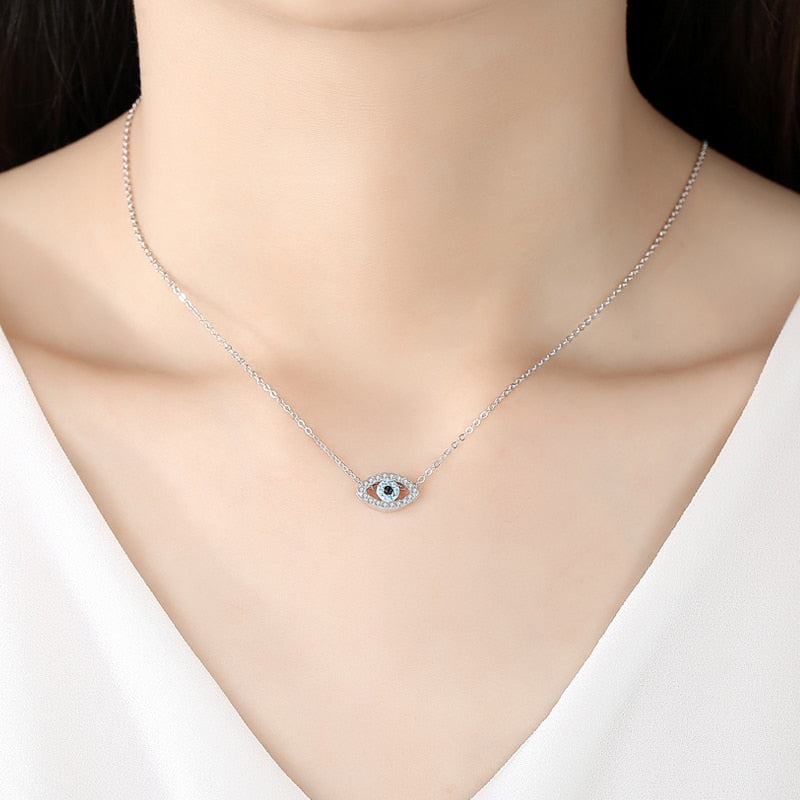 Luck Blue Evil Eye Necklace