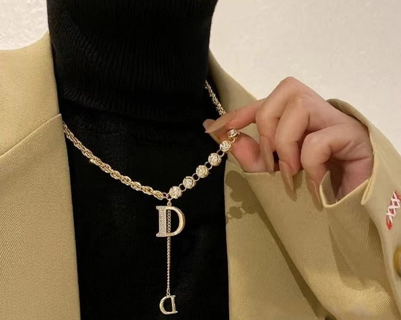 Letter D Necklace