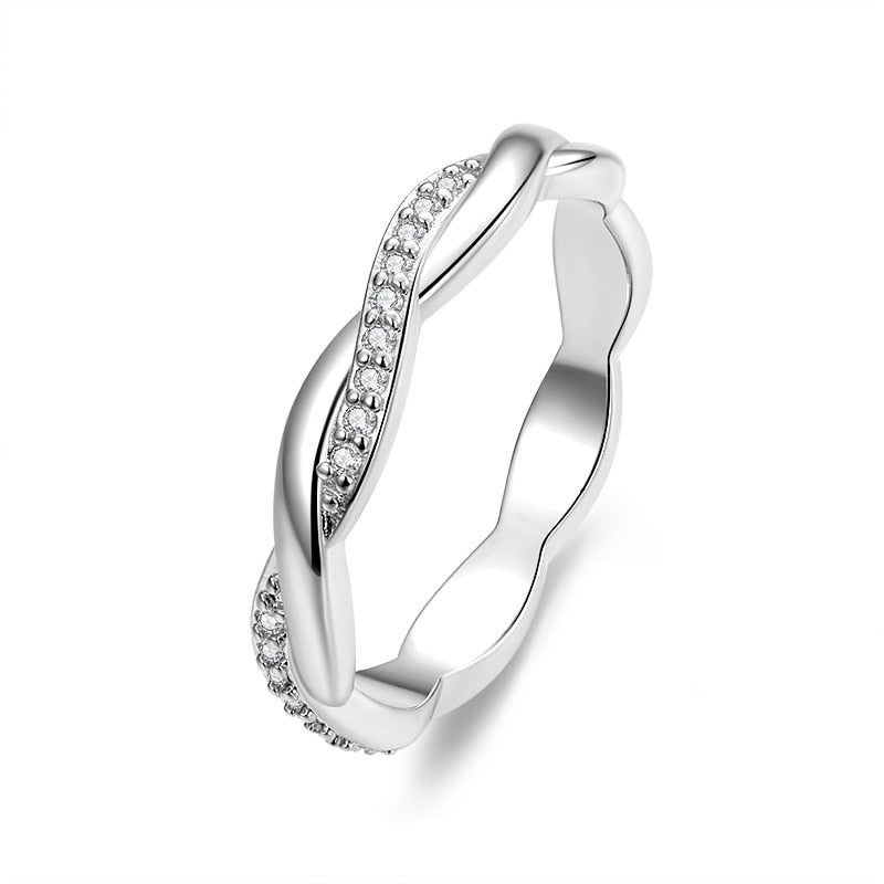 Shimmering Wish Stackable Ring