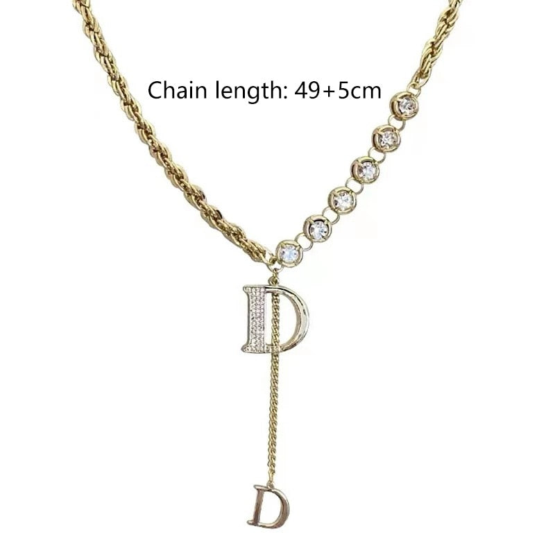 Letter D Necklace