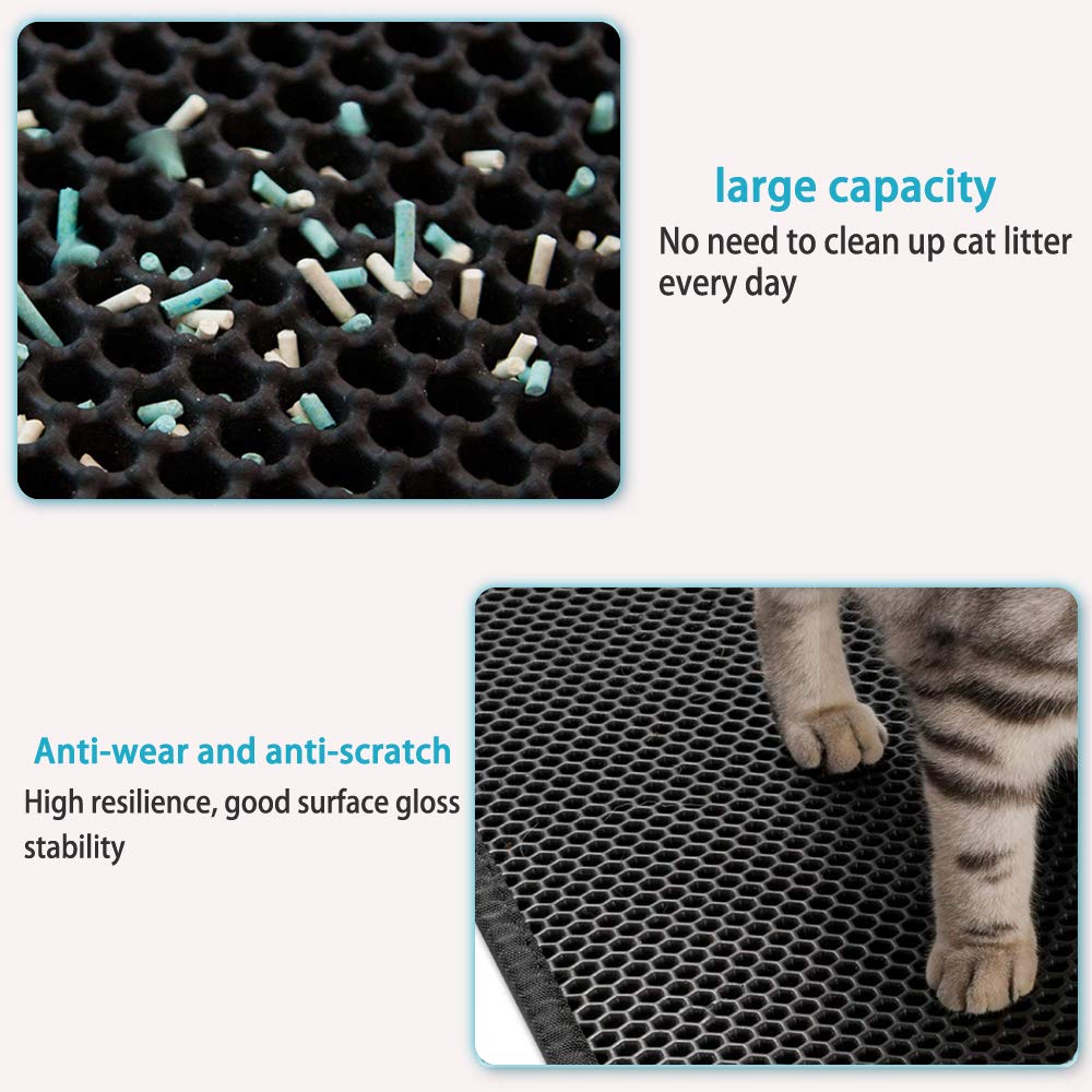 Waterproof Pet Litter Box Mat Non-slip