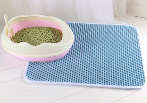 Waterproof Pet Litter Box Mat Non-slip