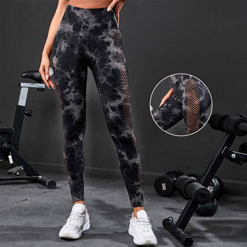 Hollow Leggings Seamless