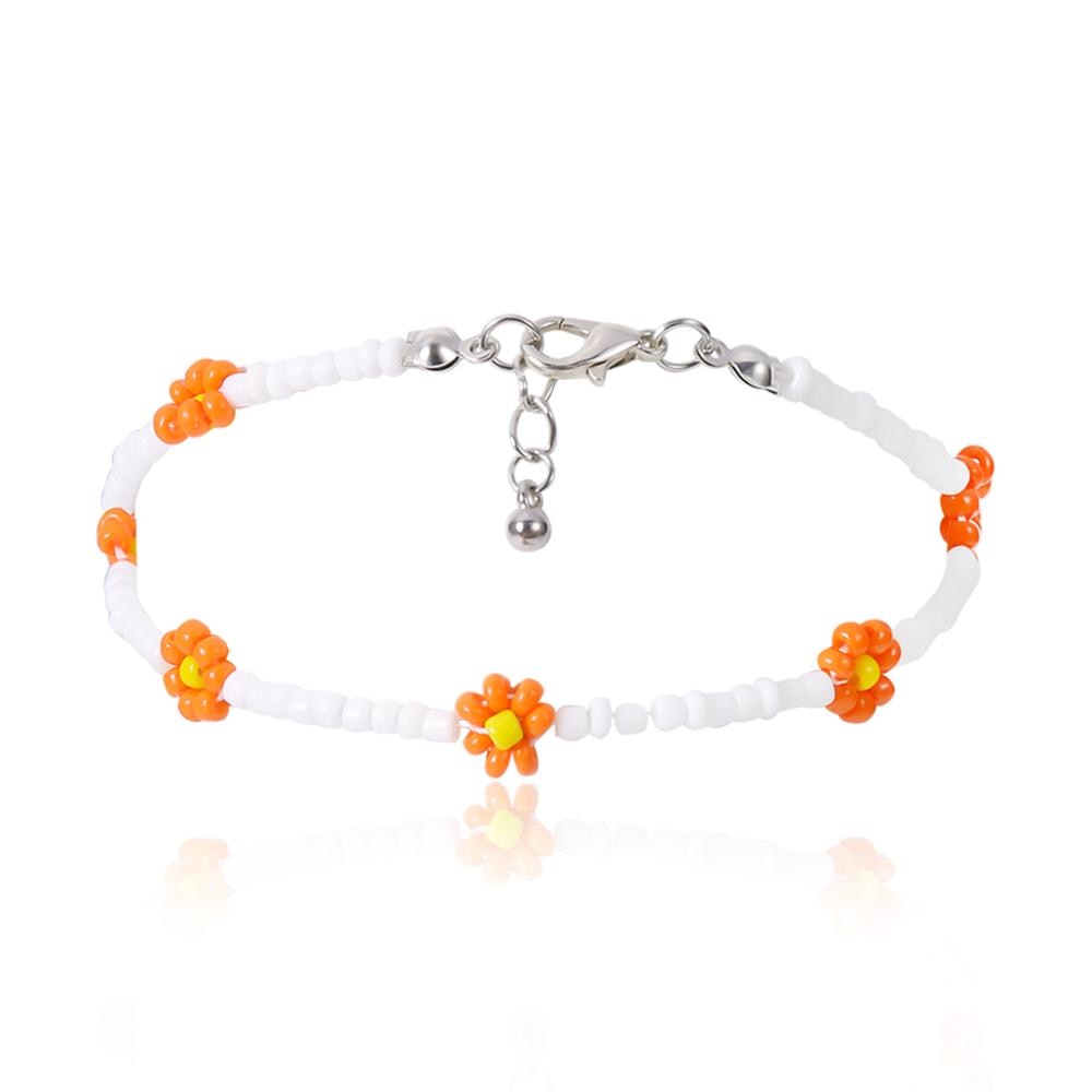 Sina Flower Anklet