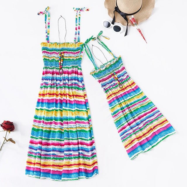 Summer Mommy's Daughter Dress Set