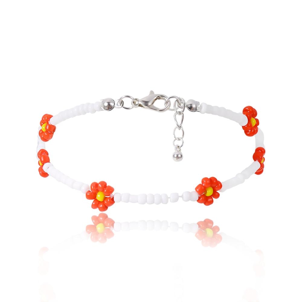 Sina Flower Anklet