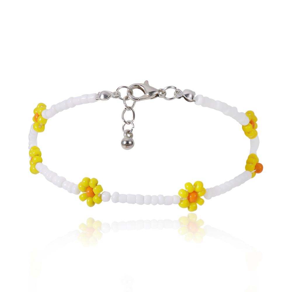 Sina Flower Anklet