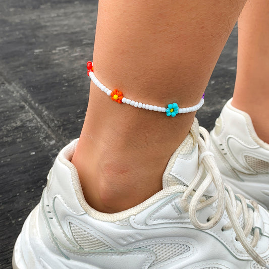 Sina Flower Anklet