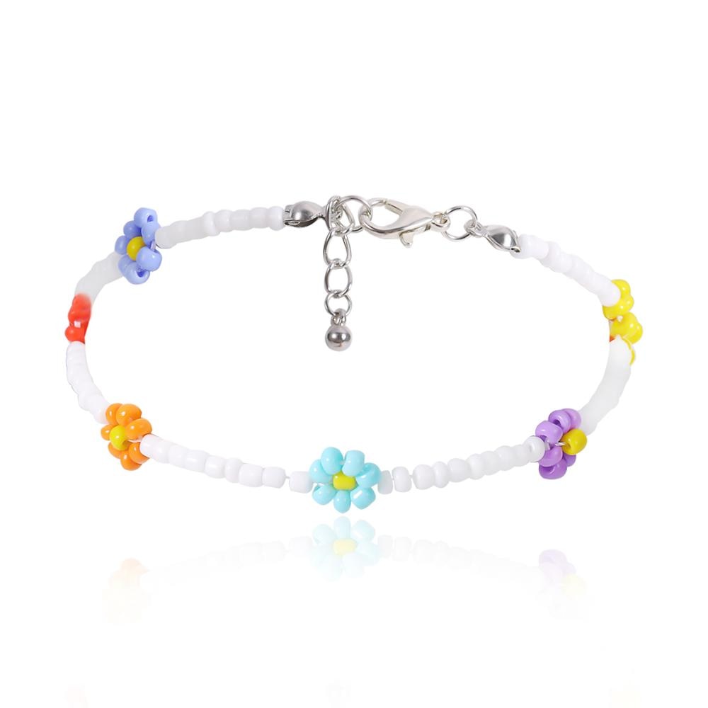 Sina Flower Anklet