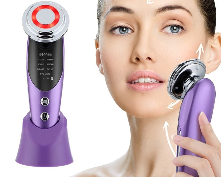 7 in 1 Microcurrent Skin Rejuvenation Facial Massager