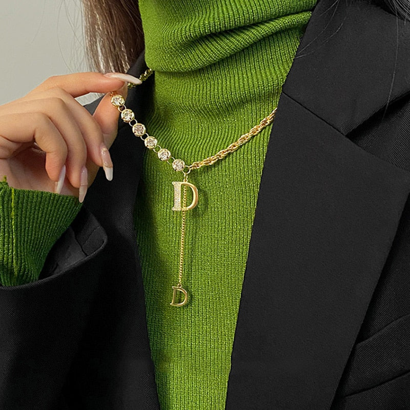 Letter D Necklace