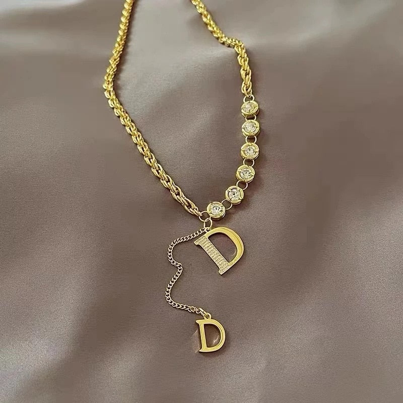 Letter D Necklace