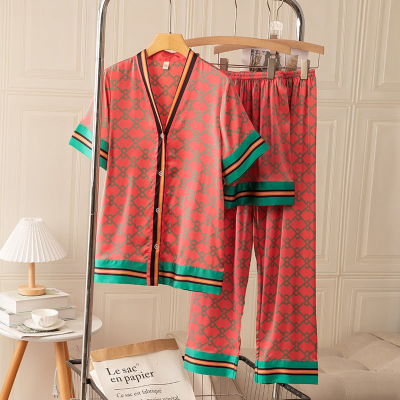 Lisa Spring New Style Pajamas Set